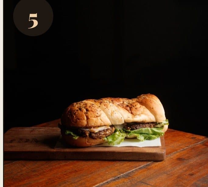 The Sub Club — a Shrooms Sub with an Americano
